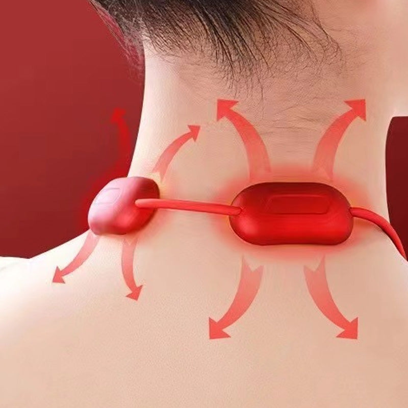 🥳Offerta Super 2026🥳💞 Vendite superiori a 50.000! 🧘‍♀️💆 Sconto del 50%! Ciondolo massaggiante per il collo: design indossabile per alleviare facilmente la rigidità del collo. Rilassa naturalmente i muscoli profondi del collo! 🔥💚