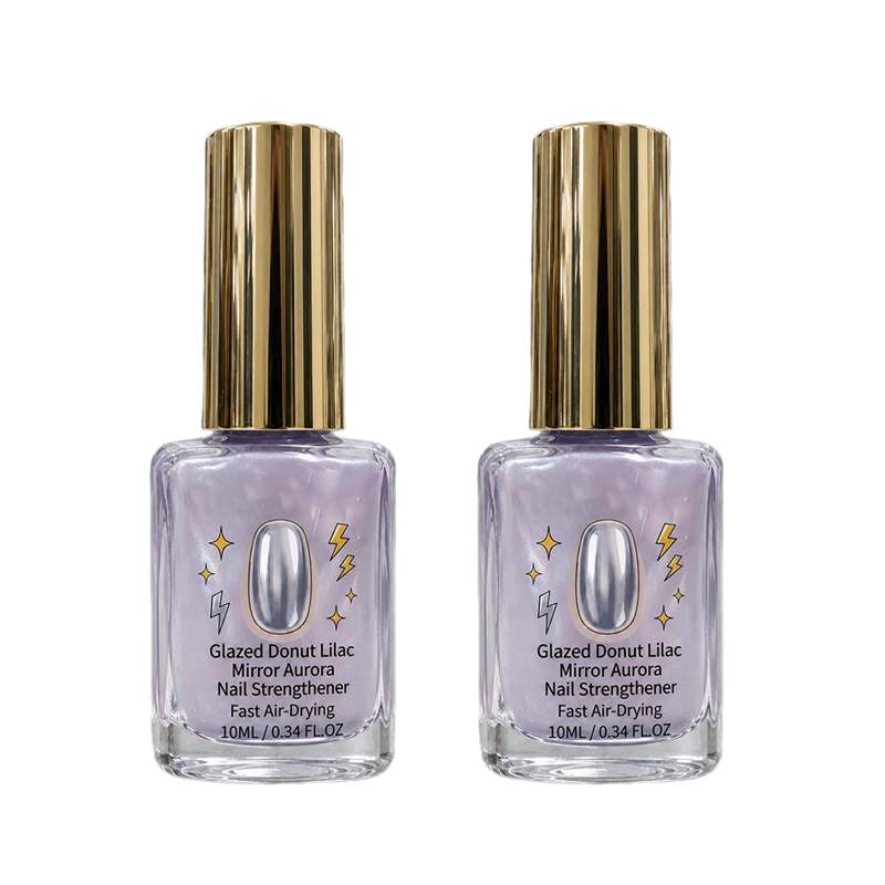 📢📢49% OFF !! ⏰Lilac Glossy Mirror Nail Strengthener