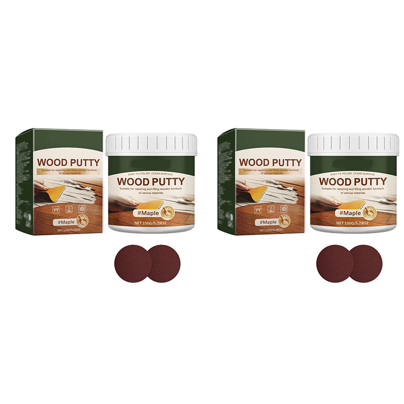 🔥FLASH SALE🔥 Houtreparatieplamuur – Vult scheuren en afsplinteringen, maakt oppervlakken glad, past bij donker hout – Gemakkelijk aan te brengen!