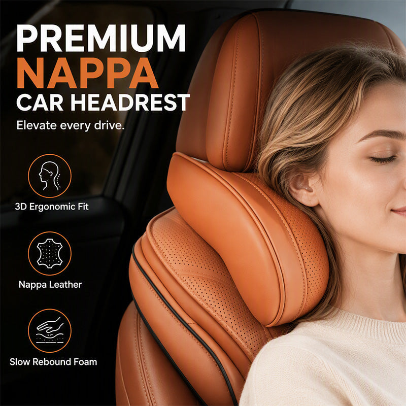Cuscino Universale per Poggiatesta Auto in Memory Foam