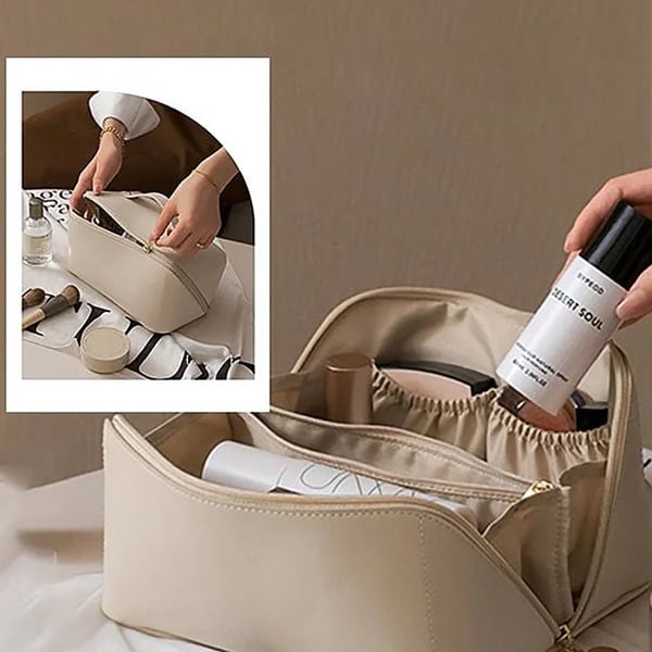 🔥SALDI IMPERDIBILI🔥Custodia da Viaggio per Cosmetici ad Alta Capacità