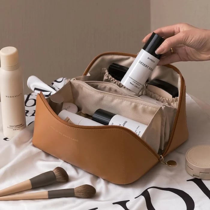 🔥SALDI IMPERDIBILI🔥Custodia da Viaggio per Cosmetici ad Alta Capacità