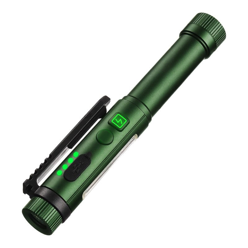 🏭Diretto dalla Fabbrica -50%！🔥50.000 Pezzi Venduti！🔆🔦Più Luminoso, Veloce e Portatile！✨️Torcia Penna Multifunzione con Magnete Forte