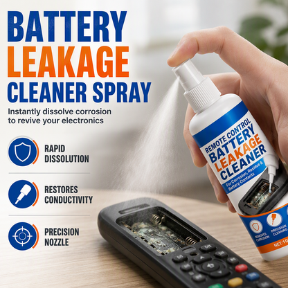 🔋 50% DI SCONTO ORA! Spray Detergente Elettronico di Precisione – Rimuovi la Corrosione da Batterie Scariche, Ripristina la Conduttività per Telecomandi, Giocattoli e Contatti Elettronici