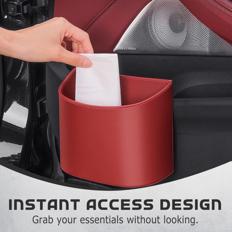 🥳SVENDITA 2026🥳💞OLTRE 50.000 ESEMPLARI VENDUTI!🚗🧺 SCONTO DEL 53%! Portabicchieri in pelle per portiere auto – Apertura ampia, facile accesso a bevande e telefono. Fissaggio sicuro a clip. Pelle PU, resistente ed elegante. 🛡️✨