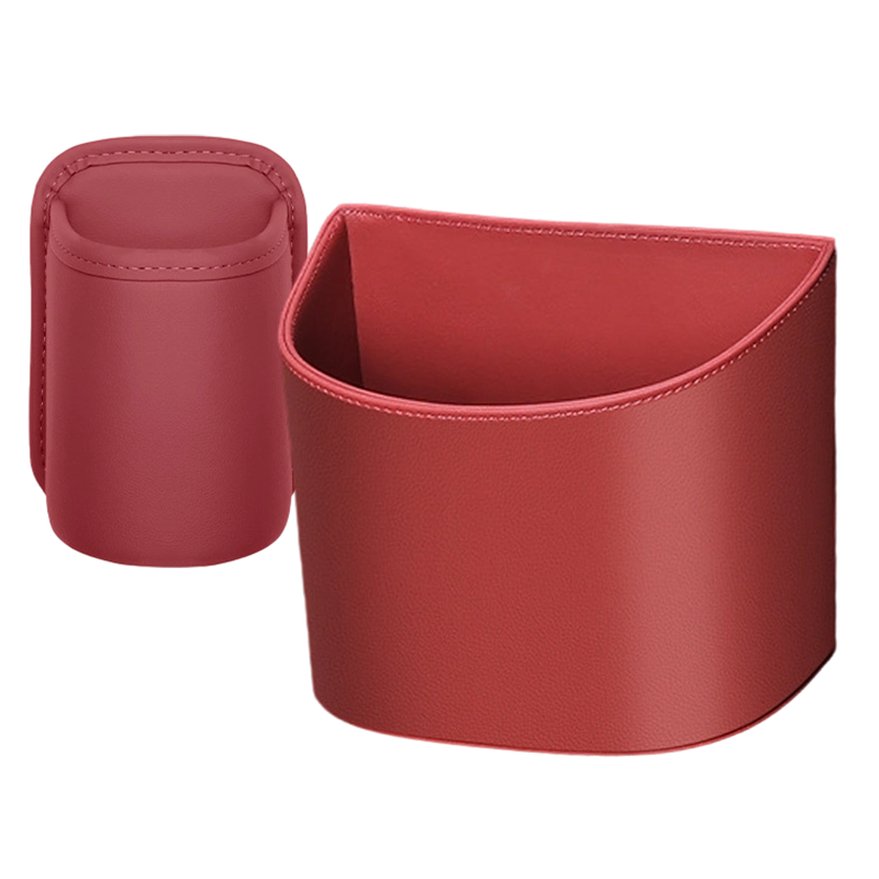 🥳SVENDITA 2026🥳💞OLTRE 50.000 ESEMPLARI VENDUTI!🚗🧺 SCONTO DEL 53%! Portabicchieri in pelle per portiere auto – Apertura ampia, facile accesso a bevande e telefono. Fissaggio sicuro a clip. Pelle PU, resistente ed elegante. 🛡️✨