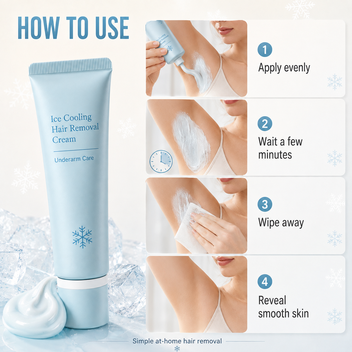 🥳TOP-PRODUKT 2026🥳 Enthaarungscreme – Angereichert mit Rosen- und Lavendelöl, Niacinamid für strahlende Haut – Hemmt das Nachwachsen, für langanhaltend glatte Haare! 💖💨