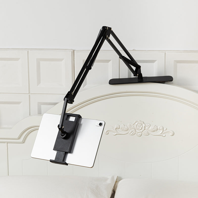 🧲 Supporto Magnetico per Tablet e Telefono da Comodino – Base Nascosta sotto il Materasso | Braccio Flessibile a Sbalzo | Stabile e Invisibile 🛏️📱