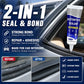 🚗50% DI SCONTO ORA! Sigillante adesivo per guarnizioni portiera auto – 2 in 1 sigillatura & incollaggio, ripara strisce in gomma, crepe, strappi e listelli allentati per interni auto