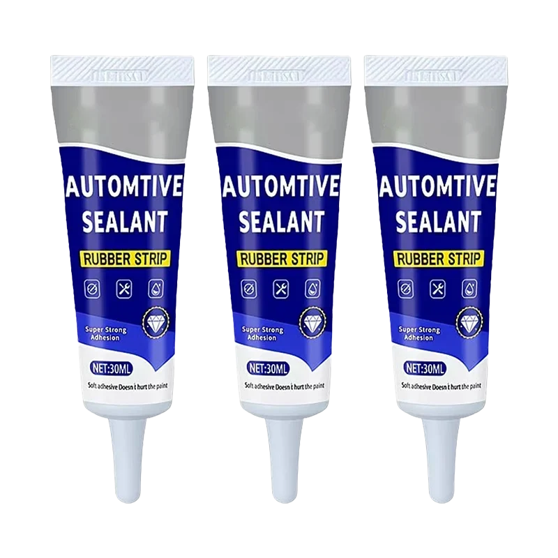 🚗50% DI SCONTO ORA! Sigillante adesivo per guarnizioni portiera auto – 2 in 1 sigillatura & incollaggio, ripara strisce in gomma, crepe, strappi e listelli allentati per interni auto