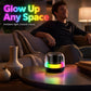 🔥Saldi 50% di sconto🔥 Altoparlante Bluetooth Portatile con Luce RGB – Speaker Wireless con Luci Dinamiche, Resistente agli Schizzi, Fino a 16 Ore di Autonomia 🎶