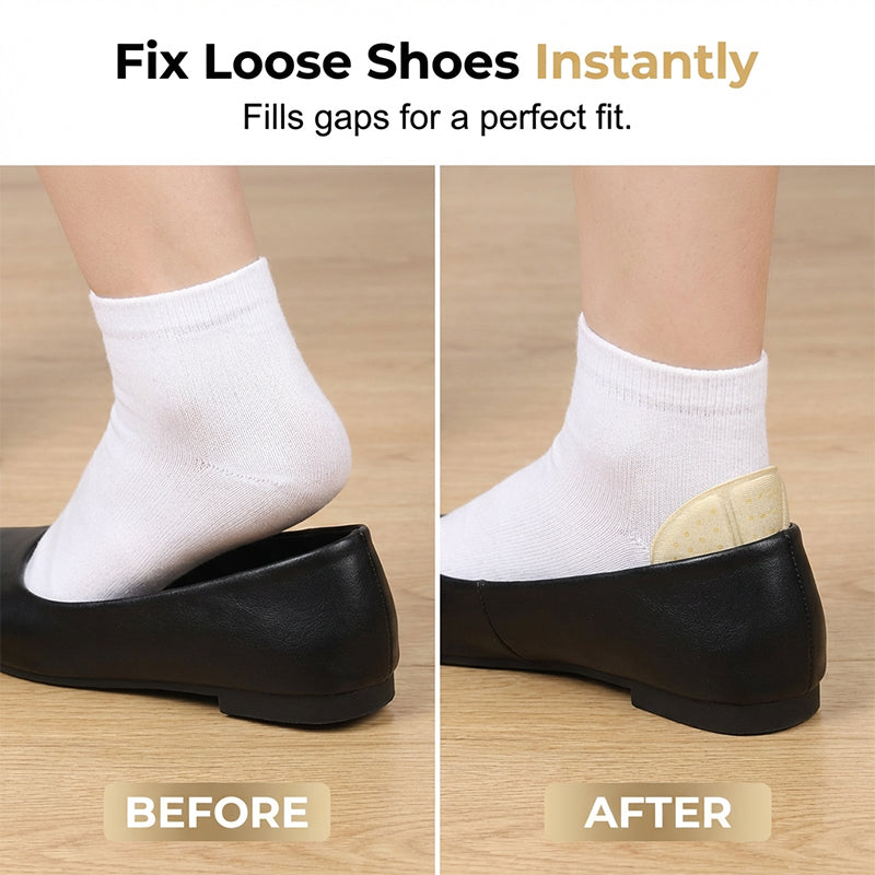 🥳Vendita Calda 2026🥳💞50K+ Venduti! 🦶✨ 50% OFF! Solette Tallone Antivesciche Rinforzate – Tessuto morbido e traspirante, texture puntinata per il flusso d'aria. Corregge istantaneamente le scarpe larghe – previene sfregamenti e vesciche tutto il giorno! 💟💪