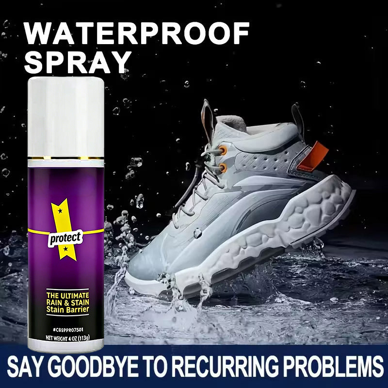 🔥Vendita Calda 50% OFF🔥 Spray Idrorepellente per Scarpe e Vestiti – Protegge da Acqua e Macchie, per Tessuto, Pelle, Scamosciato🦶