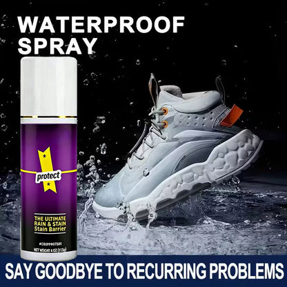 🔥Vendita Calda 50% OFF🔥 Spray Idrorepellente per Scarpe e Vestiti – Protegge da Acqua e Macchie, per Tessuto, Pelle, Scamosciato🦶