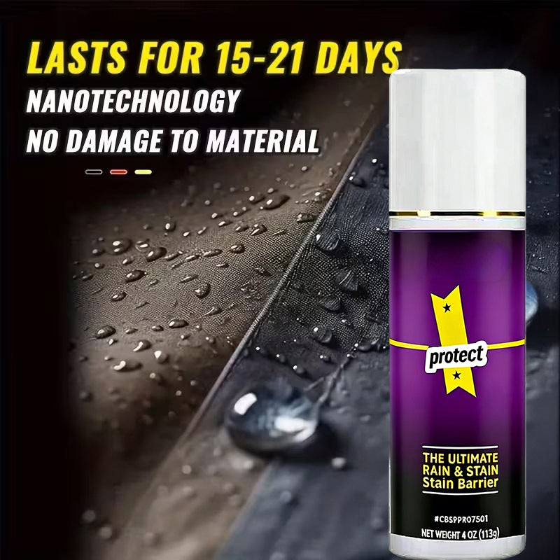 🔥Vendita Calda 50% OFF🔥 Spray Idrorepellente per Scarpe e Vestiti – Protegge da Acqua e Macchie, per Tessuto, Pelle, Scamosciato🦶