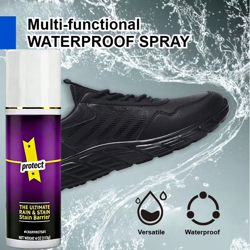 🔥Vendita Calda 50% OFF🔥 Spray Idrorepellente per Scarpe e Vestiti – Protegge da Acqua e Macchie, per Tessuto, Pelle, Scamosciato🦶