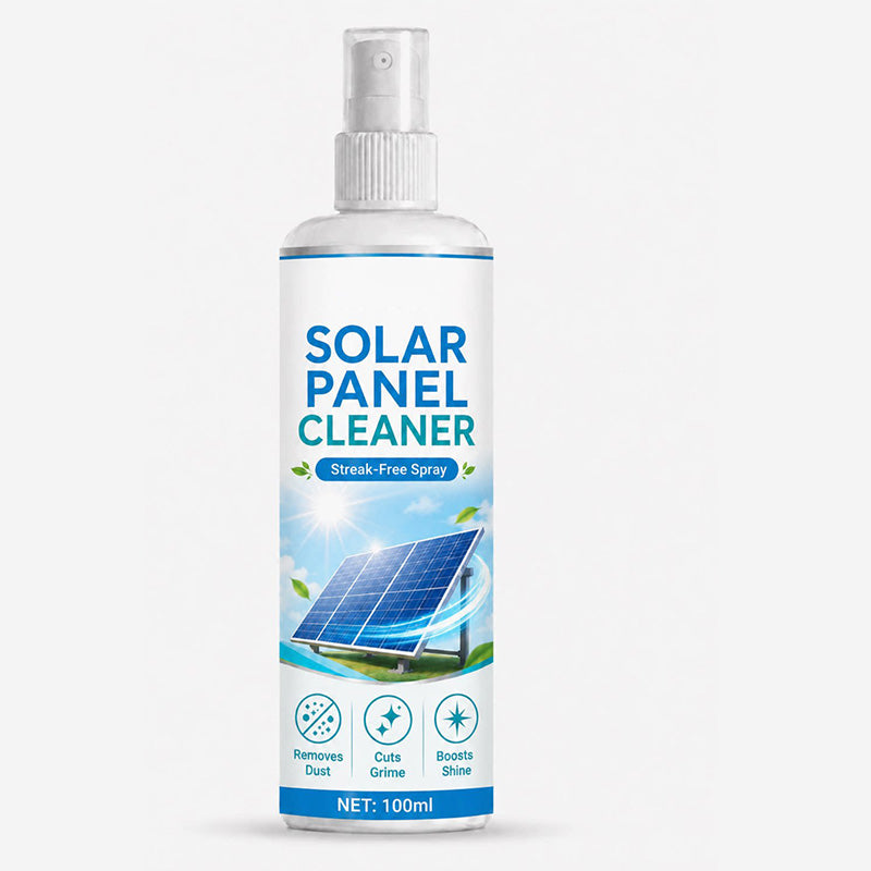 🛒 50% DI SCONTO ORA! ☀️ Spray detergente avanzato per pannelli solari – Rimuove efficacemente lo sporco e migliora la resa energetica – Facile da usare all'aperto 💧