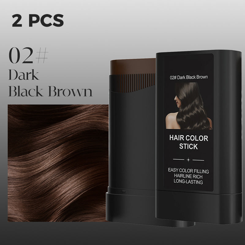 🖤✨ Stick colorante ritocco radici e barba – Dì Addio ai capelli grigi visibili! 🚫 Applicatore a pettine, formula delicata, resistente al sudore e all'acqua 🧔