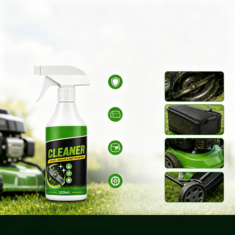 Spray detergente ad azione rapida per tosaerba