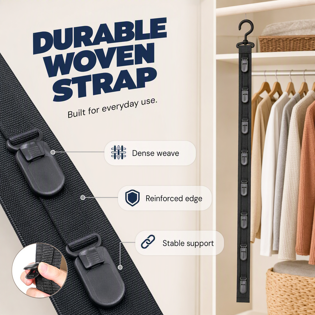 ✨🧢 Portacappelli a parete con 8 clip – Risparmia spazio ed esponi la tua collezione di cappelli! Perfetto per camera e armadio 🏠📐