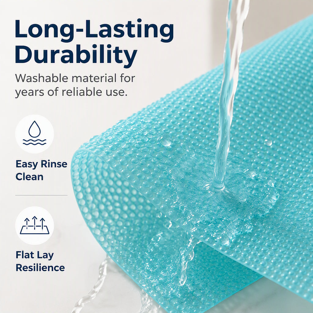 📦🧄 Fogli Impermeabili per Frigorifero in EVA – Antiscivolo, Idrorepellenti, Tagliabili su Misura 45x29cm – Protezione Igienica Ripiani – 4 Colori 💧✂️