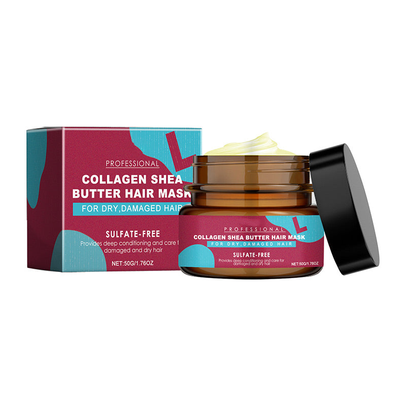 💇✨ Maschera nutriente riparatrice per capelli – Dì Addio ai capelli secchi, crespi e spenti! 🚫 Idratazione profonda, adatta a capelli colorati e permanentati ✨