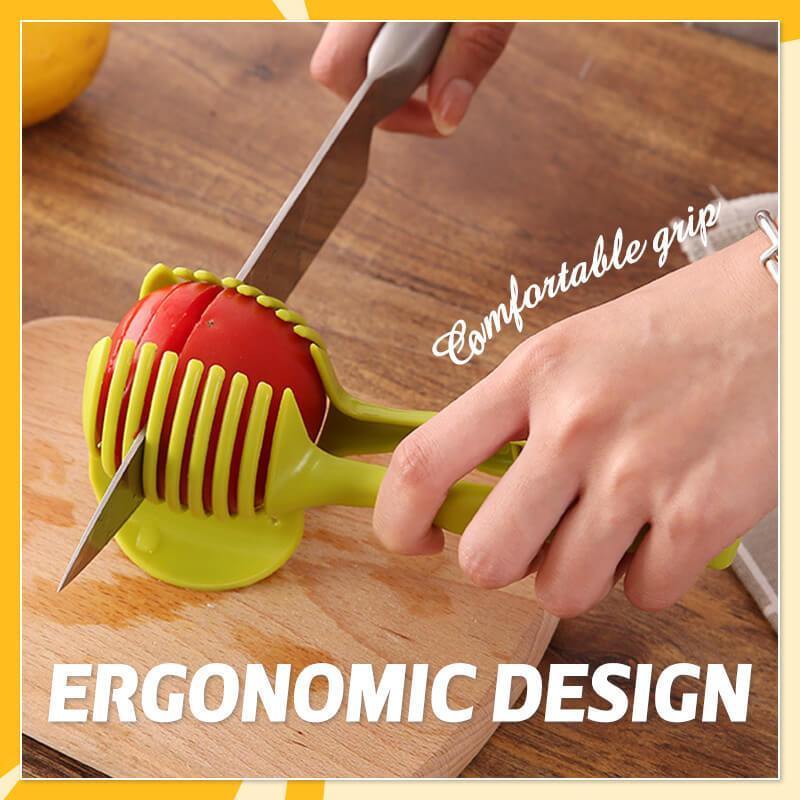 🍋SCONTO 50% ORA! Affettatrice creativa per cucina, taglierina manuale in lega di alluminio certificata alimentare, taglio rapido per limone, pomodoro, cipolla e frutta e verdura morbida