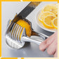 🍋SCONTO 50% ORA! Affettatrice creativa per cucina, taglierina manuale in lega di alluminio certificata alimentare, taglio rapido per limone, pomodoro, cipolla e frutta e verdura morbida