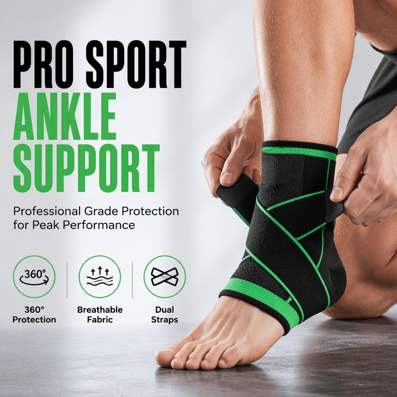 Cavigliere Elastiche Regolabili con Supporto