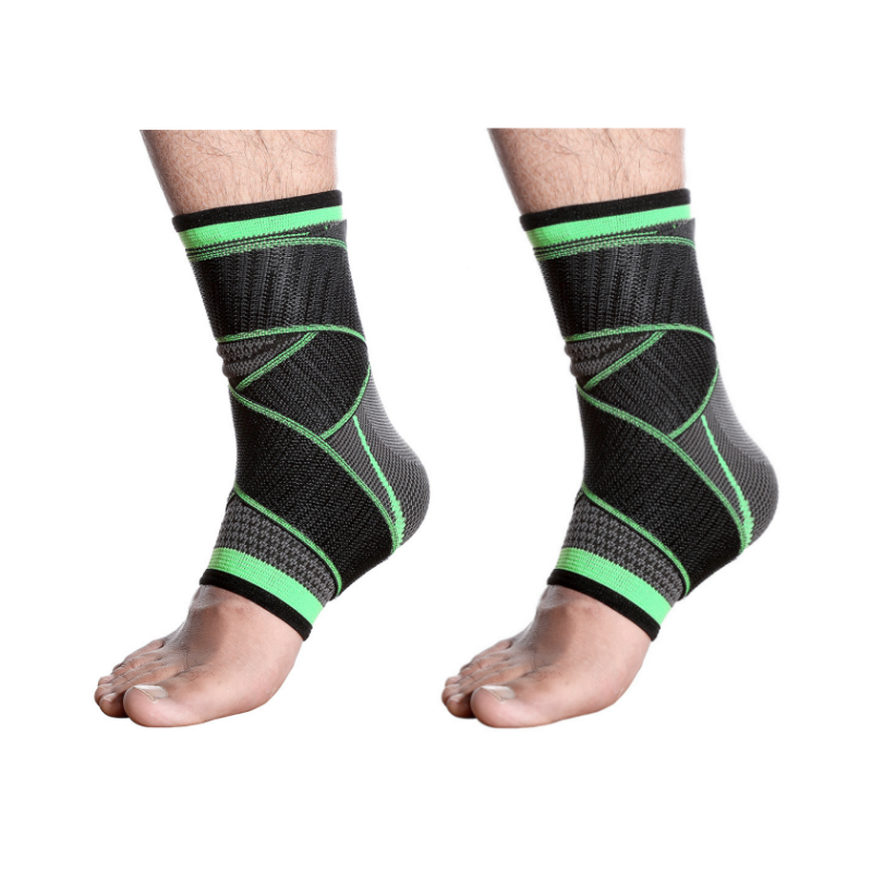 Cavigliere Elastiche Regolabili con Supporto