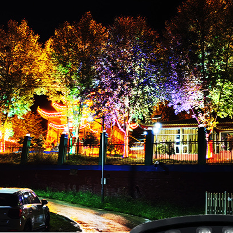 🌳💡 Illuminazione ad Anello per Alberi – Faretti da Esterno Impermeabili per Alberi, Colonne e Giardino