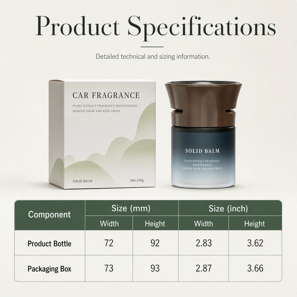 Hochwertiger, langanhaltender Aromatherapie-Lufterfrischer für das Auto🚗✨