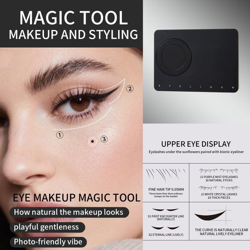 🥳2026 SUPER VENDUTO🥳💞50K+ VENDUTI! 👁️✨ 50% DI SCONTO! Kit Timbro 3-in-1 per Occhi – Eyeliner, timbro ciglia inferiori & penna nei di bellezza. Impermeabile & anti-sbavatura – occhi perfettamente simmetrici in pochi secondi, senza alcuna abilità! 🎨🖌️
