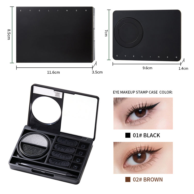🥳2026 SUPER VENDUTO🥳💞50K+ VENDUTI! 👁️✨ 50% DI SCONTO! Kit Timbro 3-in-1 per Occhi – Eyeliner, timbro ciglia inferiori & penna nei di bellezza. Impermeabile & anti-sbavatura – occhi perfettamente simmetrici in pochi secondi, senza alcuna abilità! 🎨🖌️