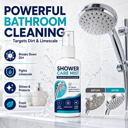 🧼 50% DI SCONTO ORA! Spray anticalcare a rapida azione per la doccia – scioglie il calcare, ripristina la lucentezza e migliora il flusso dell'acqua – perfetto per il bagno 🚿✨