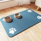 🐾Tappetino per Ciotole in Diatomea per Cani & Gatti – Antiscivolo, Assorbente, Facile da Pulire, 4 Misure (20x30-50x60cm), 17 Design – Protegge il Pavimento da Schizzi & Briciole 🍽️💧