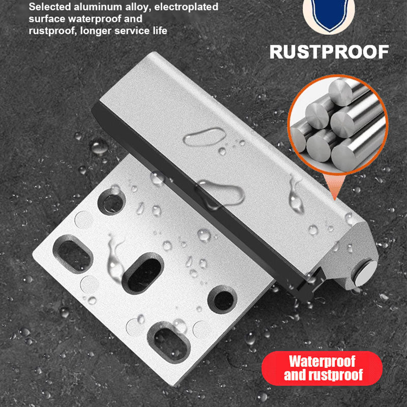 💥 50% di sconto! 🔒 Serratura di rinforzo per porte in lega di alluminio – sicurezza avanzata contro le effrazioni. Protezione antiurto in gomma morbida, facile da aprire e installare. Nera o bianca 🚪