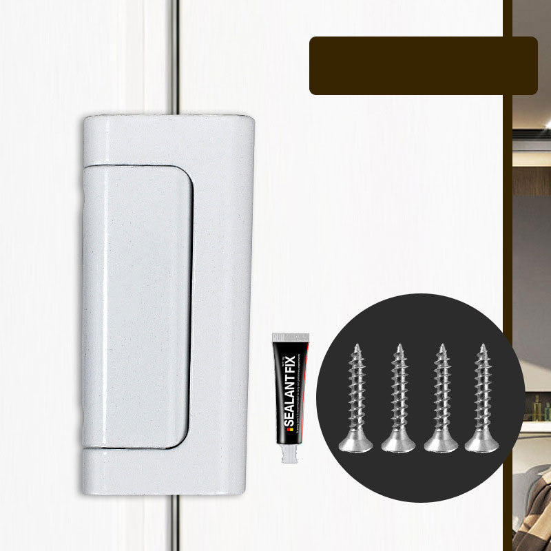 💥 50% di sconto! 🔒 Serratura di rinforzo per porte in lega di alluminio – sicurezza avanzata contro le effrazioni. Protezione antiurto in gomma morbida, facile da aprire e installare. Nera o bianca 🚪