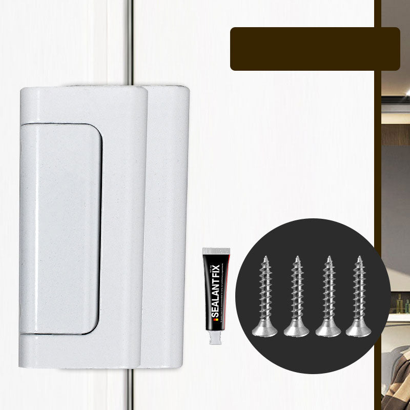 💥 50% di sconto! 🔒 Serratura di rinforzo per porte in lega di alluminio – sicurezza avanzata contro le effrazioni. Protezione antiurto in gomma morbida, facile da aprire e installare. Nera o bianca 🚪