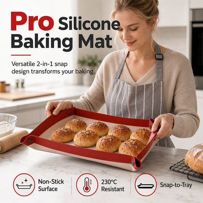 Tappetino da Forno in Silicone Antiaderente Riutilizzabile