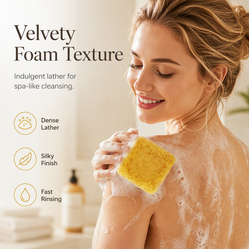 🔥Sapone Nutriente per Capelli al Limone e Curcuma——Rinforza e dona lucentezza ai tuoi capelli 🧴💇