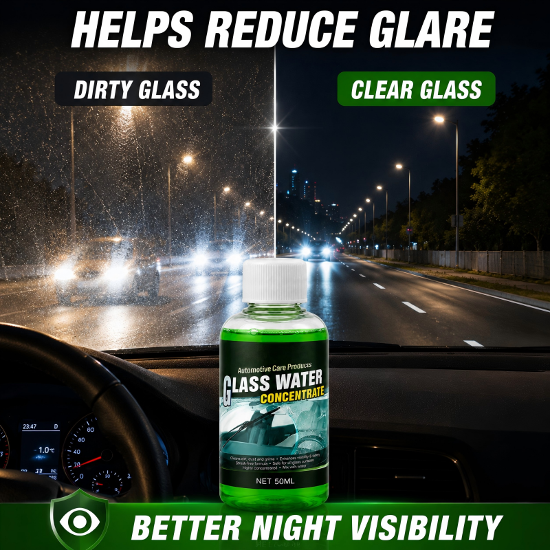 🔥50% DI SCONTO! Concentrato per Vetri Auto – Diluisci e Versa! Visibilità Senza Aloni, Elimina Insetti e Sporco Stradale! 🚗✨