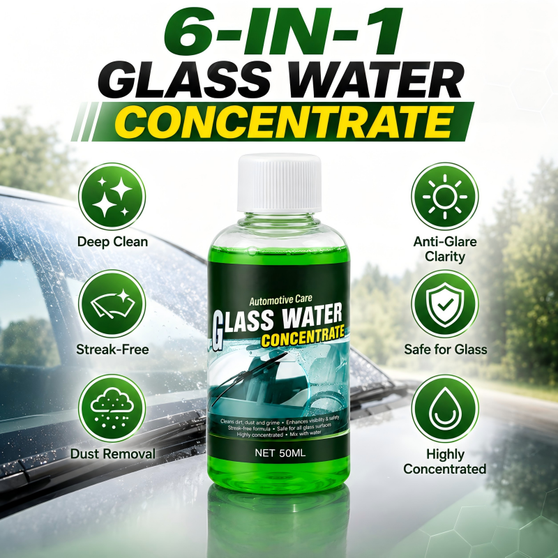 🔥50% DI SCONTO! Concentrato per Vetri Auto – Diluisci e Versa! Visibilità Senza Aloni, Elimina Insetti e Sporco Stradale! 🚗✨