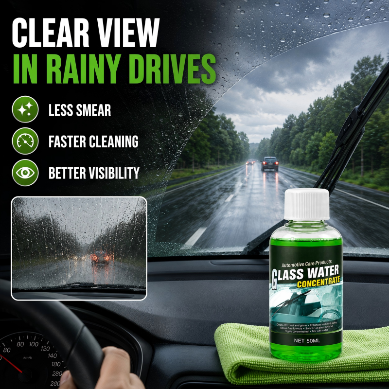 🔥50% DI SCONTO! Concentrato per Vetri Auto – Diluisci e Versa! Visibilità Senza Aloni, Elimina Insetti e Sporco Stradale! 🚗✨