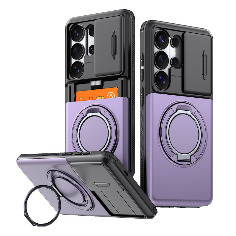 Custodia Antiurto 2 in 1 con Porta Carte Nascosto