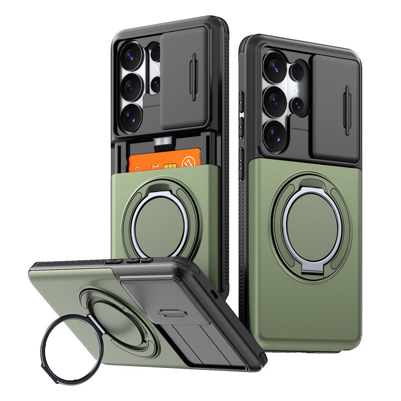 Custodia Antiurto 2 in 1 con Porta Carte Nascosto