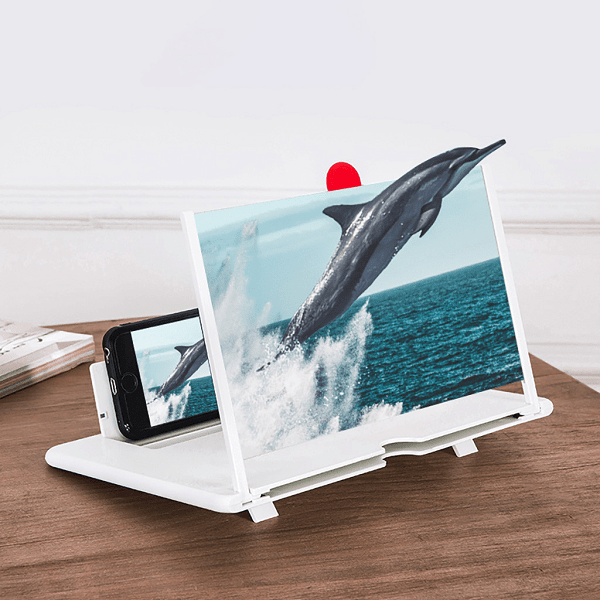✨Occhi stanchi guardando il telefono? Ingranditore dello schermo per cellulare, ingrandisce l'immagine, riduce l'affaticamento oculare, ideale per film e video a casa 📺
