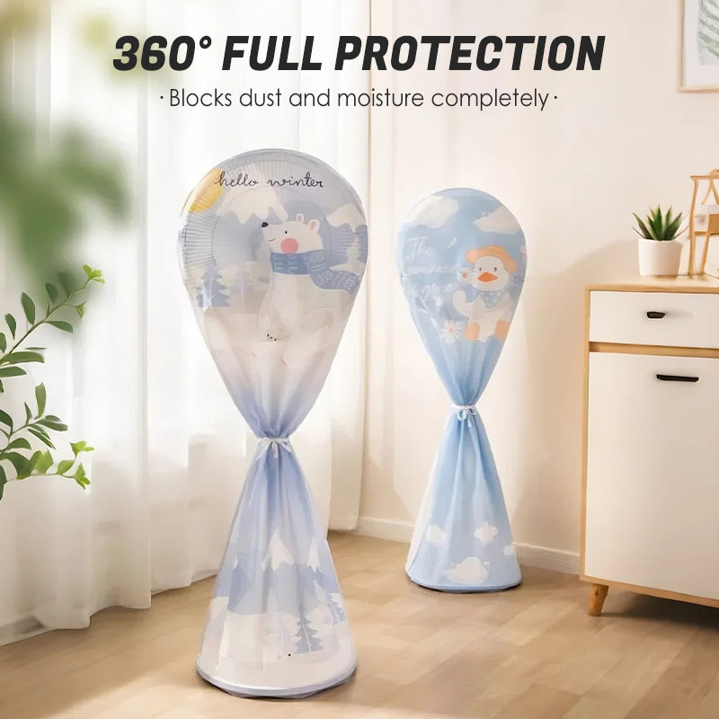 Copertura antipolvere a copertura totale (360°) per ventilatore a piantana