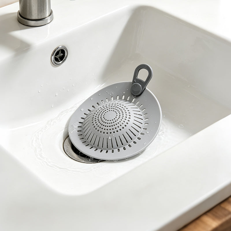🚿🧴 Tappo per Scarico in Silicone con Raccolta Capelli – Antintasamento per Bagno e Cucina! 🛁✨