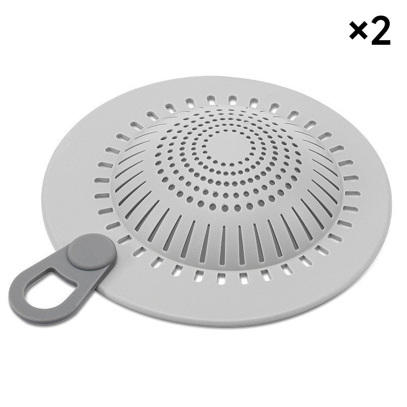 🚿🧴 Tappo per Scarico in Silicone con Raccolta Capelli – Antintasamento per Bagno e Cucina! 🛁✨